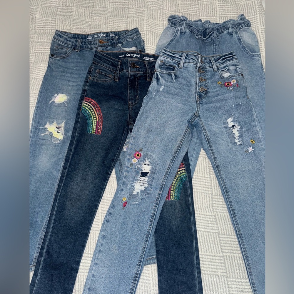 Girls jeans bundle